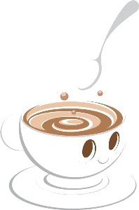 Dibujo de taza de café 